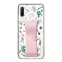 Slim Protection Case - STAND & RING RIBBON Sakura Pink［ HATSUNE MIKU - Ribbon - Instrumental - Monochrome ］