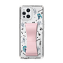 Slim Protection Case - STAND & RING RIBBON Sakura Pink［ HATSUNE MIKU - Ribbon - Instrumental - Monochrome ］