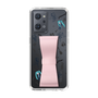 Slim Protection Case - STAND & RING RIBBON Sakura Pink［ HATSUNE MIKU - Ribbon - Instrumental - Monochrome ］