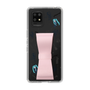 Slim Protection Case - STAND & RING RIBBON Sakura Pink［ HATSUNE MIKU - Ribbon - Instrumental - Monochrome ］