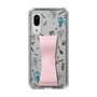 Slim Protection Case - STAND & RING RIBBON Sakura Pink［ HATSUNE MIKU - Ribbon - Instrumental - Monochrome ］