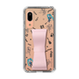 Slim Protection Case - STAND & RING RIBBON Sakura Pink［ HATSUNE MIKU - Ribbon - Instrumental - Monochrome ］