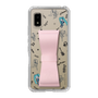 Slim Protection Case - STAND & RING RIBBON Sakura Pink［ HATSUNE MIKU - Ribbon - Instrumental - Monochrome ］
