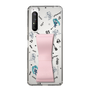Slim Protection Case - STAND & RING RIBBON Sakura Pink［ HATSUNE MIKU - Ribbon - Instrumental - Monochrome ］