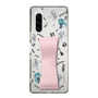 Slim Protection Case - STAND & RING RIBBON Sakura Pink［ HATSUNE MIKU - Ribbon - Instrumental - Monochrome ］