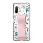 Slim Protection Case - STAND & RING RIBBON Sakura Pink［ HATSUNE MIKU - Ribbon - Instrumental - Monochrome ］