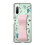 Slim Protection Case - STAND & RING RIBBON Sakura Pink［ HATSUNE MIKU - Ribbon - Instrumental - Monochrome ］