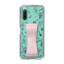 Slim Protection Case - STAND & RING RIBBON Sakura Pink［ HATSUNE MIKU - Ribbon - Instrumental - Monochrome ］