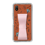Slim Protection Case - STAND & RING RIBBON Sakura Pink［ HATSUNE MIKU - Ribbon - Instrumental - Monochrome ］