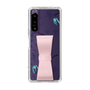 Slim Protection Case - STAND & RING RIBBON Sakura Pink［ HATSUNE MIKU - Ribbon - Instrumental - Monochrome ］