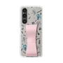 Slim Protection Case - STAND & RING RIBBON Sakura Pink［ HATSUNE MIKU - Ribbon - Instrumental - Monochrome ］