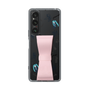 Slim Protection Case - STAND & RING RIBBON Sakura Pink［ HATSUNE MIKU - Ribbon - Instrumental - Monochrome ］