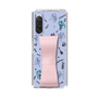 Slim Protection Case - STAND & RING RIBBON Sakura Pink［ HATSUNE MIKU - Ribbon - Instrumental - Monochrome ］