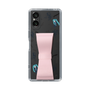 Slim Protection Case - STAND & RING RIBBON Sakura Pink［ HATSUNE MIKU - Ribbon - Instrumental - Monochrome ］