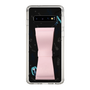 Slim Protection Case - STAND & RING RIBBON Sakura Pink［ HATSUNE MIKU - Ribbon - Instrumental - Monochrome ］