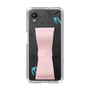 Slim Protection Case - STAND & RING RIBBON Sakura Pink［ HATSUNE MIKU - Ribbon - Instrumental - Monochrome ］