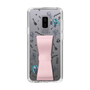 Slim Protection Case - STAND & RING RIBBON Sakura Pink［ HATSUNE MIKU - Ribbon - Instrumental - Monochrome ］