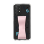 Slim Protection Case - STAND & RING RIBBON Sakura Pink［ HATSUNE MIKU - Ribbon - Instrumental - Monochrome ］