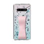 Slim Protection Case - STAND & RING RIBBON Sakura Pink［ HATSUNE MIKU - Ribbon - Instrumental - Monochrome ］