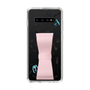 Slim Protection Case - STAND & RING RIBBON Sakura Pink［ HATSUNE MIKU - Ribbon - Instrumental - Monochrome ］