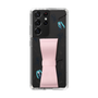 Slim Protection Case - STAND & RING RIBBON Sakura Pink［ HATSUNE MIKU - Ribbon - Instrumental - Monochrome ］