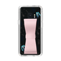 Slim Protection Case - STAND & RING RIBBON Sakura Pink［ HATSUNE MIKU - Ribbon - Instrumental - Monochrome ］