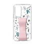 Slim Protection Case - STAND & RING RIBBON Sakura Pink［ HATSUNE MIKU - Ribbon - Instrumental - Monochrome ］