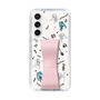 Slim Protection Case - STAND & RING RIBBON Sakura Pink［ HATSUNE MIKU - Ribbon - Instrumental - Monochrome ］