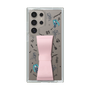 Slim Protection Case - STAND & RING RIBBON Sakura Pink［ HATSUNE MIKU - Ribbon - Instrumental - Monochrome ］