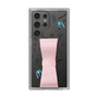 Slim Protection Case - STAND & RING RIBBON Sakura Pink［ HATSUNE MIKU - Ribbon - Instrumental - Monochrome ］