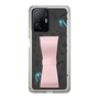 Slim Protection Case - STAND & RING RIBBON Sakura Pink［ HATSUNE MIKU - Ribbon - Instrumental - Monochrome ］