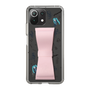 Slim Protection Case - STAND & RING RIBBON Sakura Pink［ HATSUNE MIKU - Ribbon - Instrumental - Monochrome ］