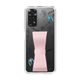 Slim Protection Case - STAND & RING RIBBON Sakura Pink［ HATSUNE MIKU - Ribbon - Instrumental - Monochrome ］
