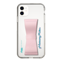 Slim Protection Case - STAND & RING RIBBON Sakura Pink［ HATSUNE MIKU - Ribbon - Logo ］