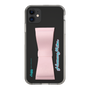 Slim Protection Case - STAND & RING RIBBON Sakura Pink［ HATSUNE MIKU - Ribbon - Logo ］