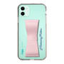 Slim Protection Case - STAND & RING RIBBON Sakura Pink［ HATSUNE MIKU - Ribbon - Logo ］