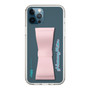 Slim Protection Case - STAND & RING RIBBON Sakura Pink［ HATSUNE MIKU - Ribbon - Logo ］