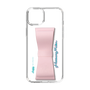 Slim Protection Case - STAND & RING RIBBON Sakura Pink［ HATSUNE MIKU - Ribbon - Logo ］
