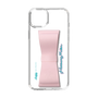 Slim Protection Case - STAND & RING RIBBON Sakura Pink［ HATSUNE MIKU - Ribbon - Logo ］