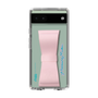 Slim Protection Case - STAND & RING RIBBON Sakura Pink［ HATSUNE MIKU - Ribbon - Logo ］