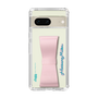 Slim Protection Case - STAND & RING RIBBON Sakura Pink［ HATSUNE MIKU - Ribbon - Logo ］