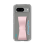 Slim Protection Case - STAND & RING RIBBON Sakura Pink［ HATSUNE MIKU - Ribbon - Logo ］