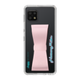 Slim Protection Case - STAND & RING RIBBON Sakura Pink［ HATSUNE MIKU - Ribbon - Logo ］