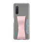 Slim Protection Case - STAND & RING RIBBON Sakura Pink［ HATSUNE MIKU - Ribbon - Logo ］