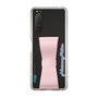 Slim Protection Case - STAND & RING RIBBON Sakura Pink［ HATSUNE MIKU - Ribbon - Logo ］