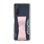 Slim Protection Case - STAND & RING RIBBON Sakura Pink［ HATSUNE MIKU - Ribbon - Logo ］