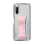 Slim Protection Case - STAND & RING RIBBON Sakura Pink［ HATSUNE MIKU - Ribbon - Logo ］