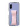 Slim Protection Case - STAND & RING RIBBON Sakura Pink［ HATSUNE MIKU - Ribbon - Logo ］