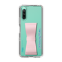 Slim Protection Case - STAND & RING RIBBON Sakura Pink［ HATSUNE MIKU - Ribbon - Logo ］