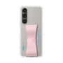 Slim Protection Case - STAND & RING RIBBON Sakura Pink［ HATSUNE MIKU - Ribbon - Logo ］
